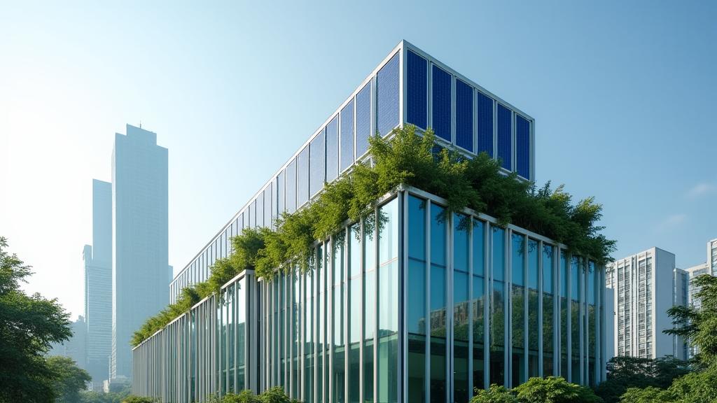 Green hotel Jakarta dengan solar panel