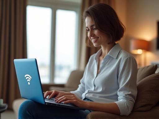 High speed WiFi hotel